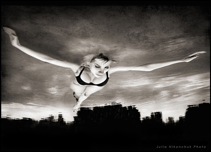 Swimming on the Sky - JULIA NIKONCHUK