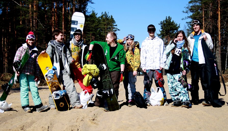 sand, sun & snowboard)))) - Юлия Трухнина