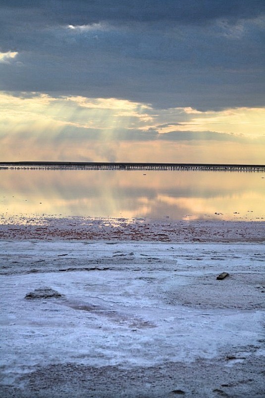 Берег из соли. Азовское море - Natalie Т.