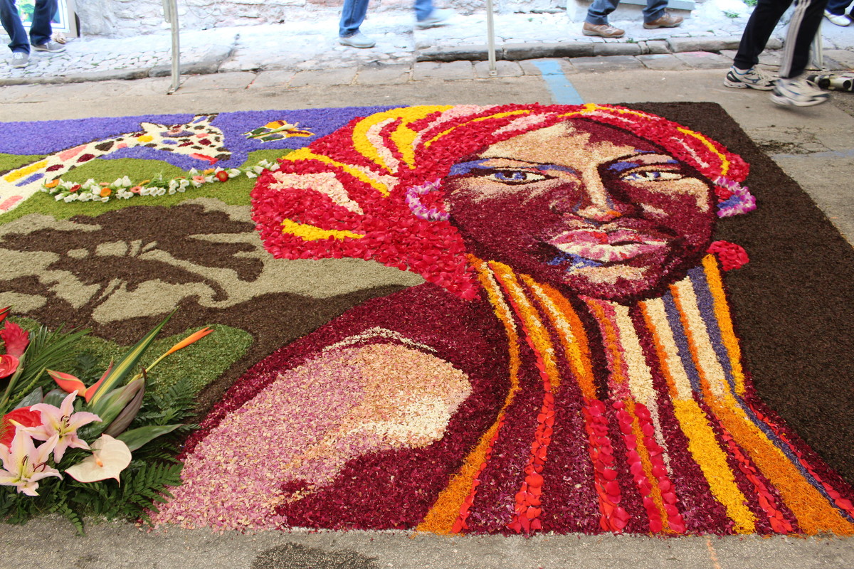 Спелло,infiorata - Sofi Klimenkova