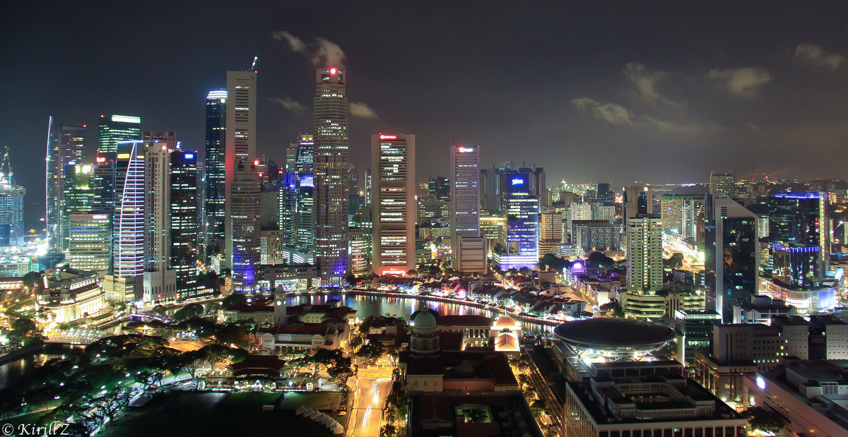 Ночной Сингапур - Кирилл 