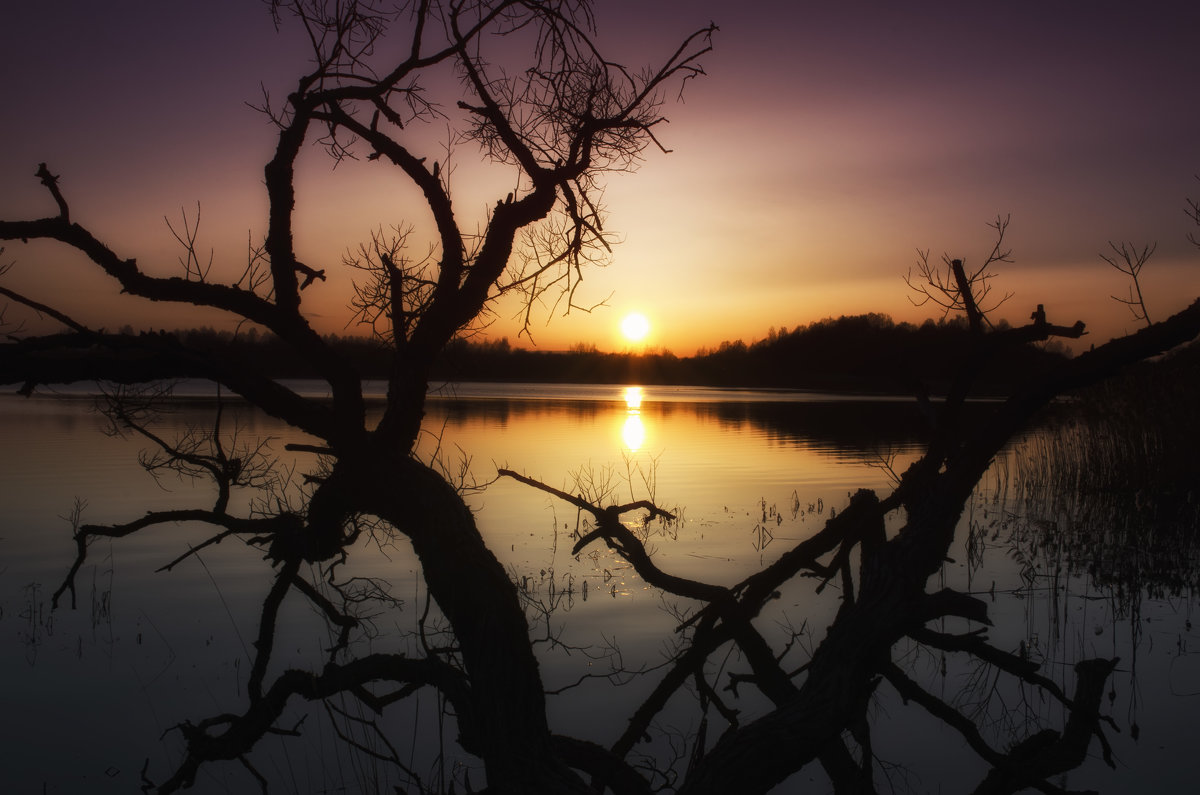 Закат над озером - Slava Leluga 