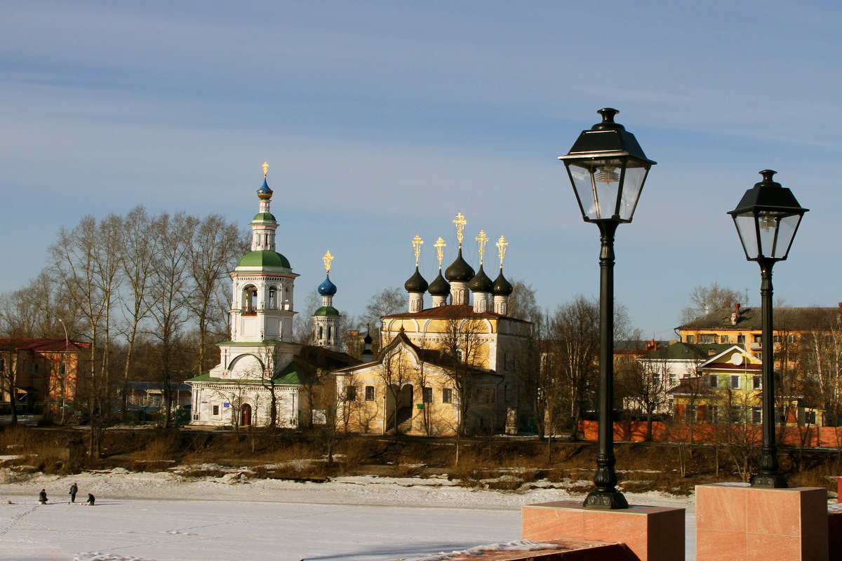 Храм Дмитрия Прилуцкого в Вологде. - Николай Карандашев