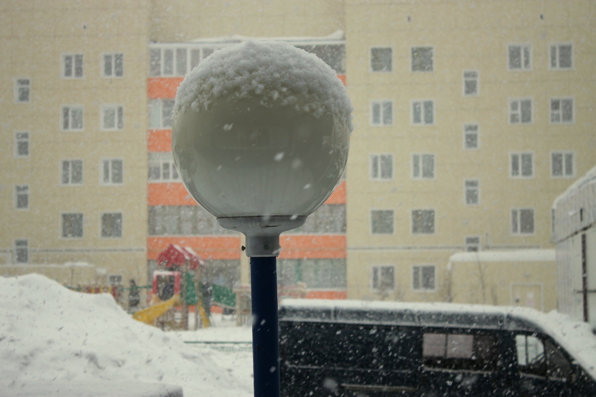 Снегопад - людмила Миронова