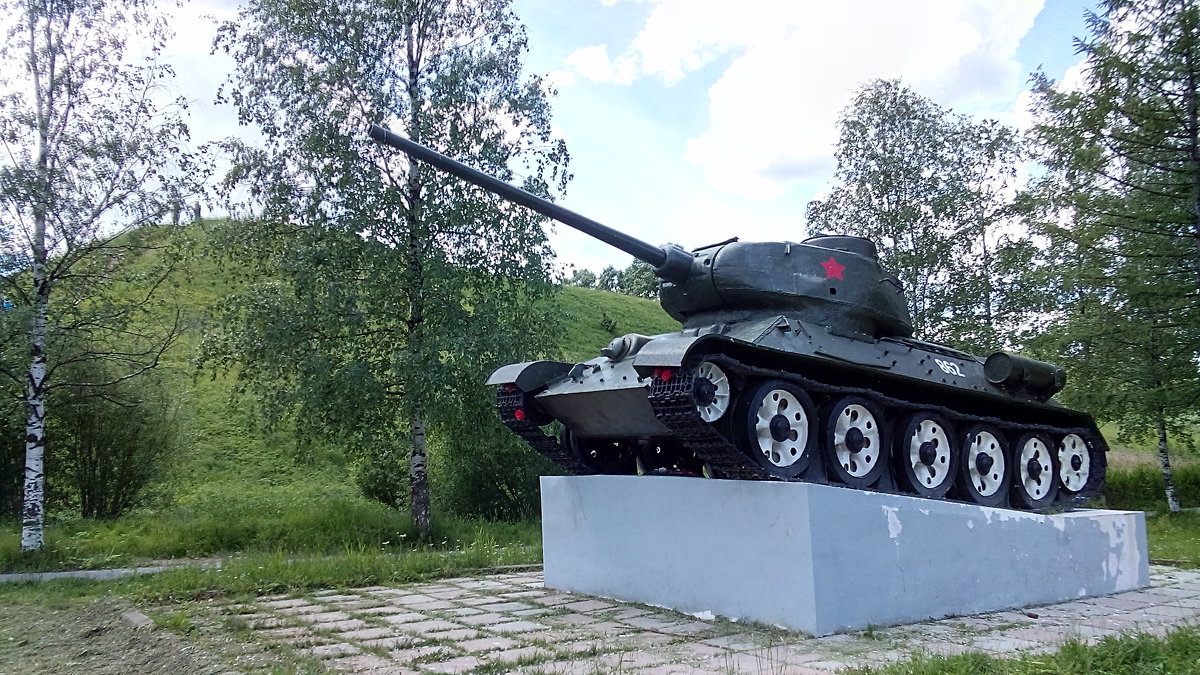 Танк т-34 - Анатолий Киренков
