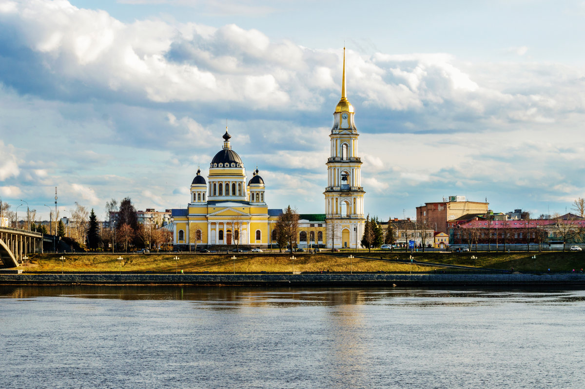 Спасо Преображенский собор Рыбинск купола