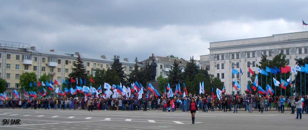 Митинг к празднику 1 мая 2016 года в Луганске - Наталья (ShadeNataly) Мельник