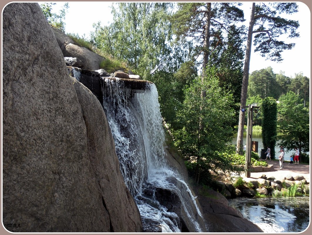 Водопад в парке "Сапокка" - Вера 