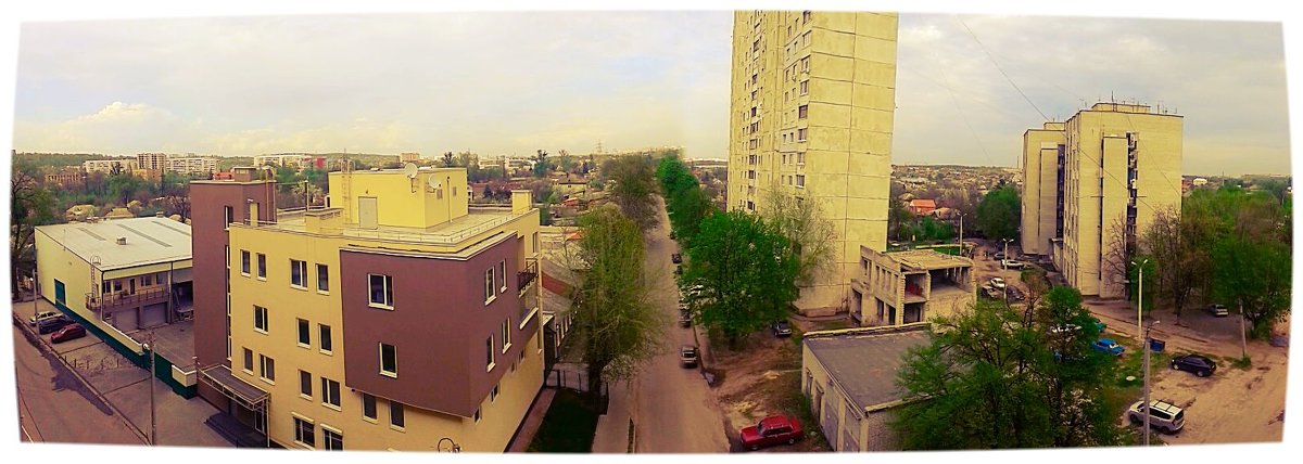 Панорама из окна на работе - Александр Сальтевский