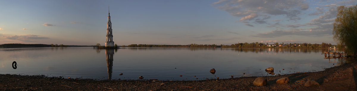 панорама Калязинской колокольни - Эльмира Суворова