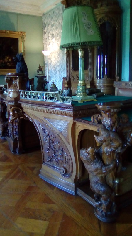 Старинный интерьер Елагина дворца. 19 век. - Светлана Калмыкова