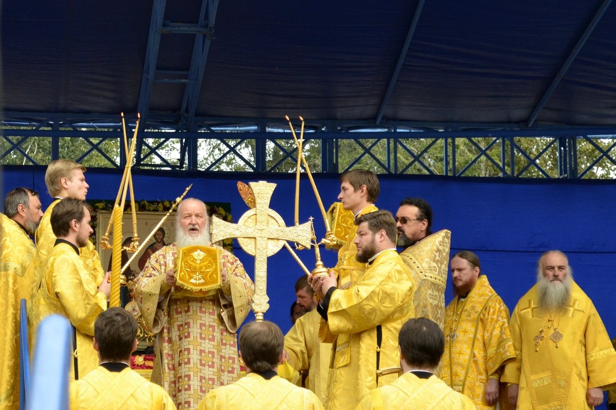 патриарх на Алтае в сентябре 2015 - Tatiana Lesnykh Лесных
