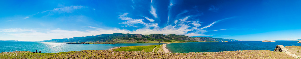 Байкал - Малое море - панорама - Антон Лопуховский