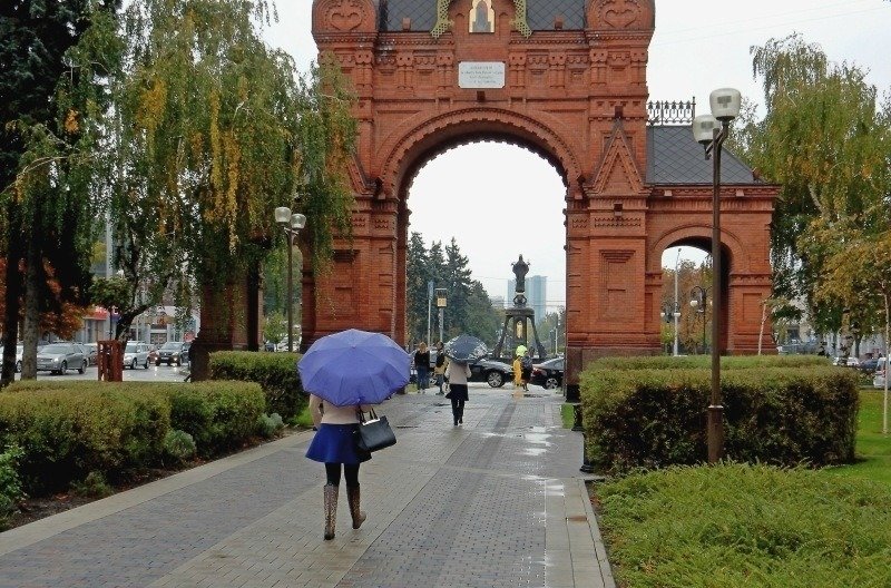 Дождь в родном городе - Владимир 