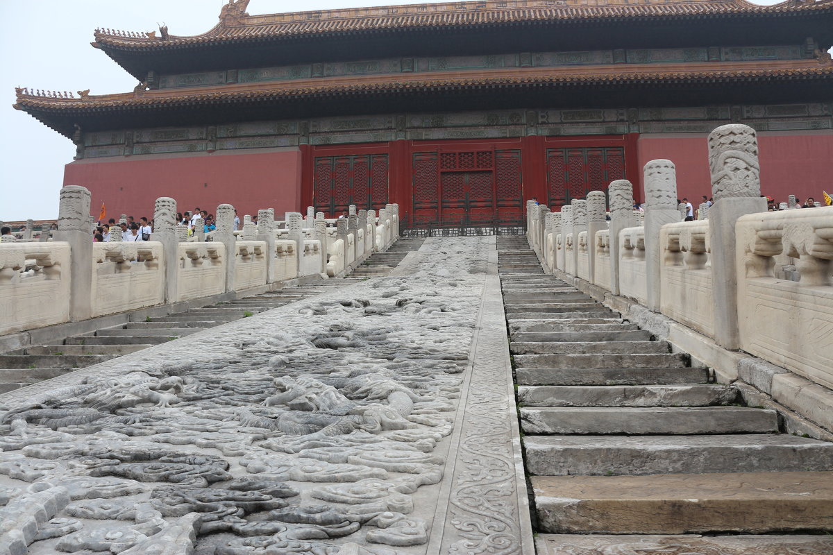 Пекин, Закрытый город, лестница с драконами - Сергей Смоляр