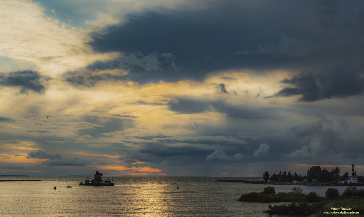 Закат на Онежском озере - Valeriy Piterskiy