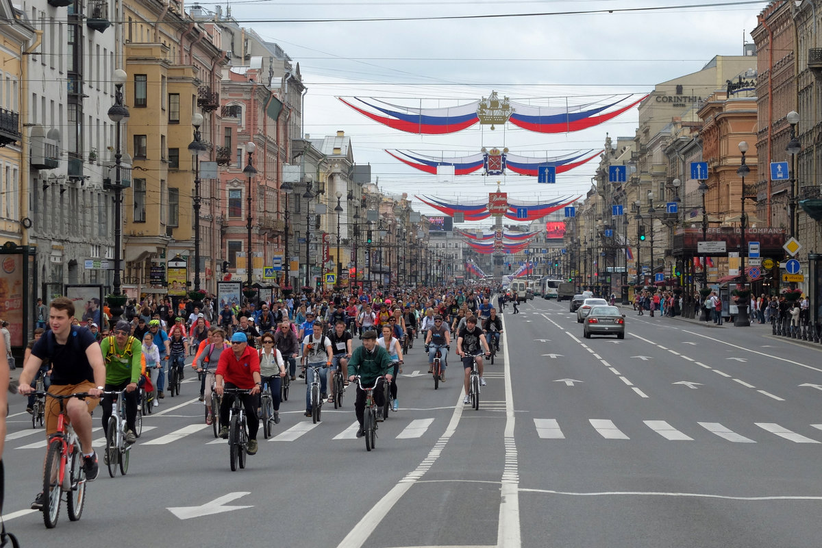 Велопарад Санкт-Петербург - tipchik 