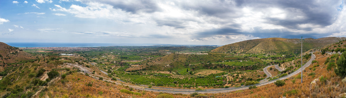 Панорама от Cavagrande Sicilia - Alexandr 