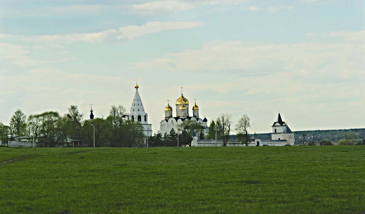 Вид на Лужецкий (Ферраронтов) мужской монастырь - Екатерррина Полунина