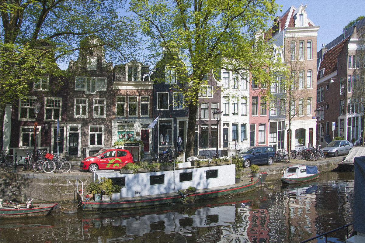 Амстердам через призму зеркал - liudmila drake