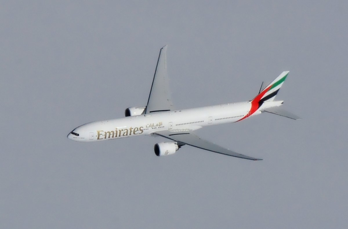 Emirates в полёте - vg154 