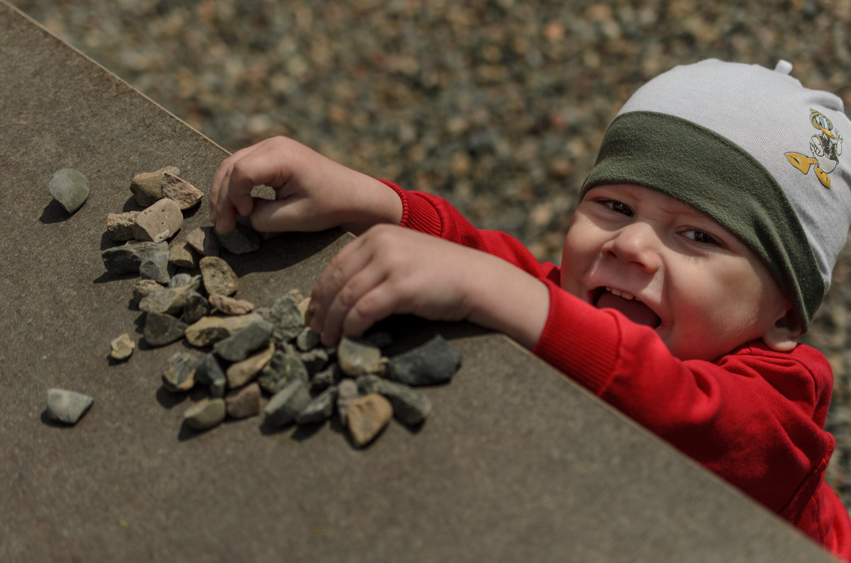 Веселый мальчик с камнями - Виктория Многогрешнова