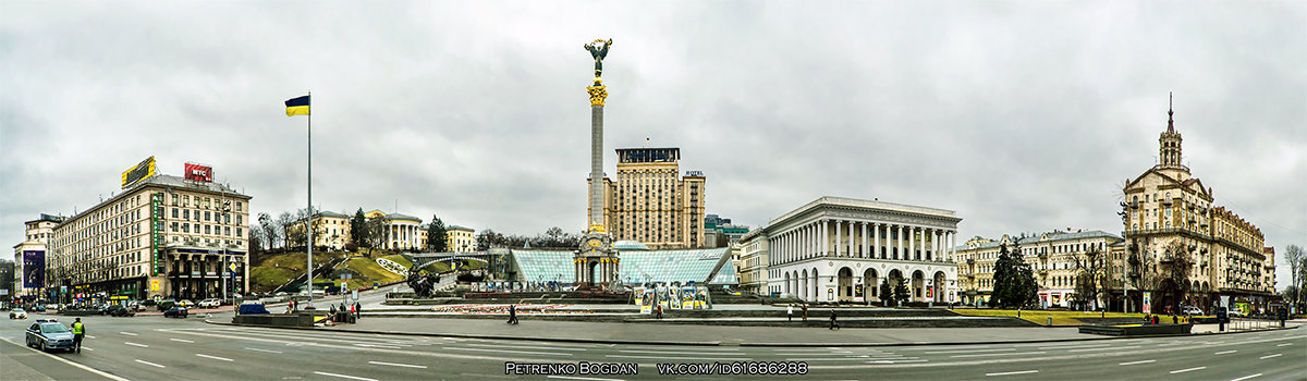 Площадь Независимости - Киев - Богдан Петренко