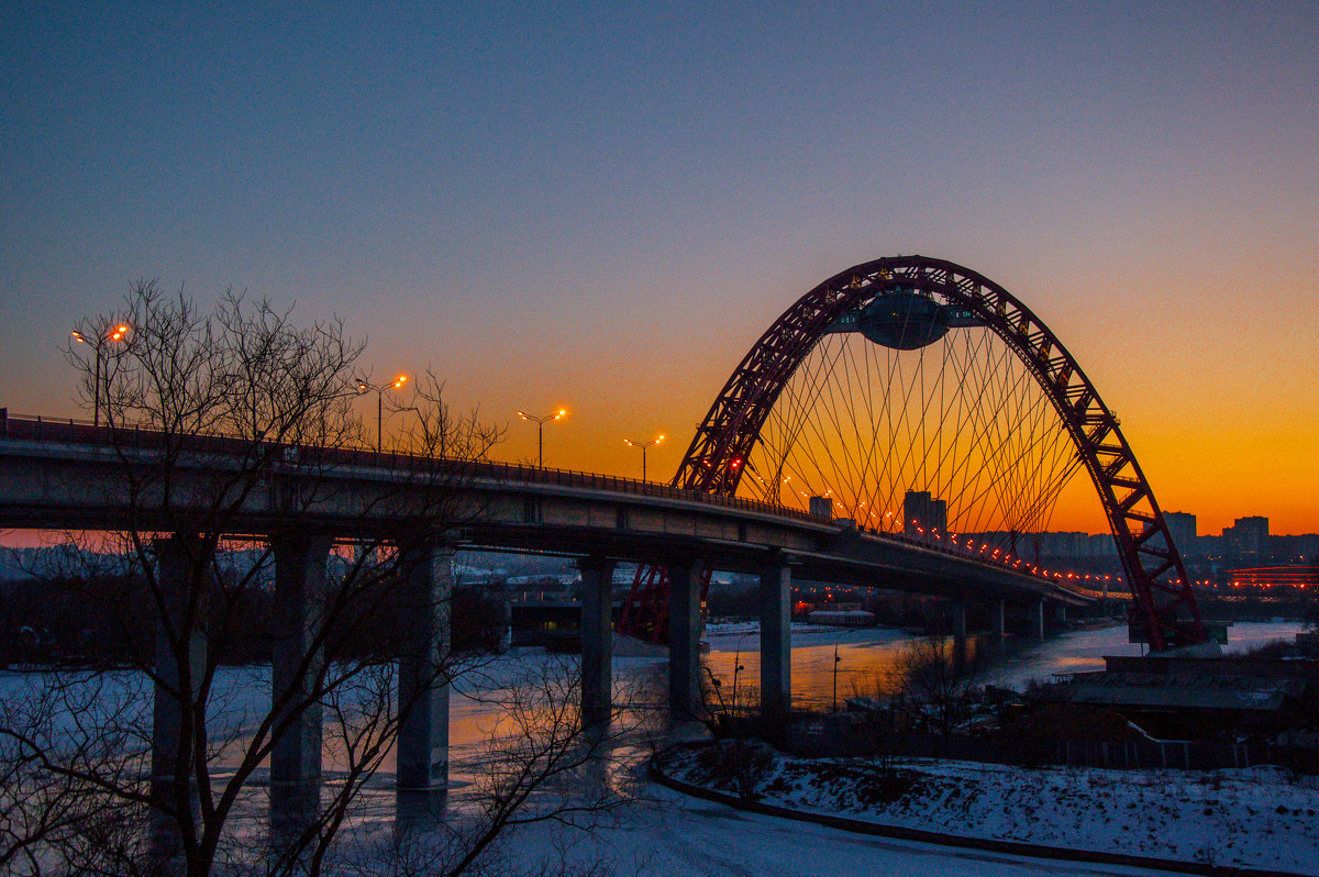 Живописный мост в живописном закате - Alexander Petrukhin 
