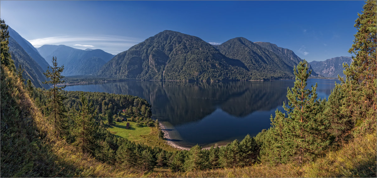 Altai. Teletskoye Lake. Cordon Chiri. - Любовь 