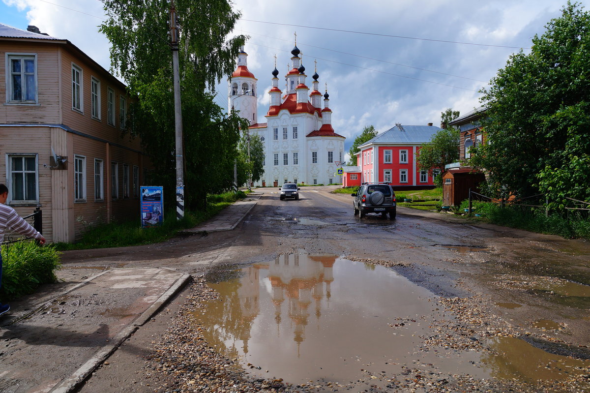 Тотьма. Церковь Входа Господня в Иерусалим - Ирина Шурлапова