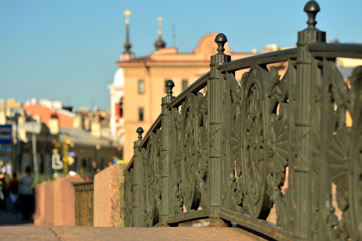 ограда Нижнего Лебяжьего моста - Андрей Вестмит