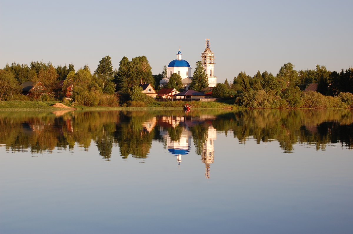 Храм на Селигере озеро Вселуг