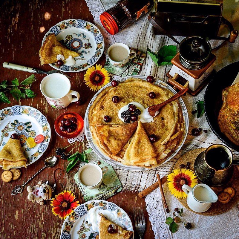 Завтрак на даче - Ольга Сесина 