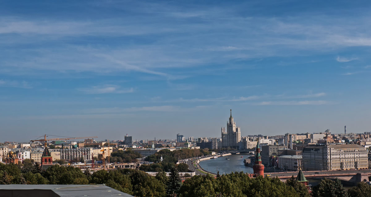 Вид на Москву с колокольни Ивана Великого - Надежда Лаптева