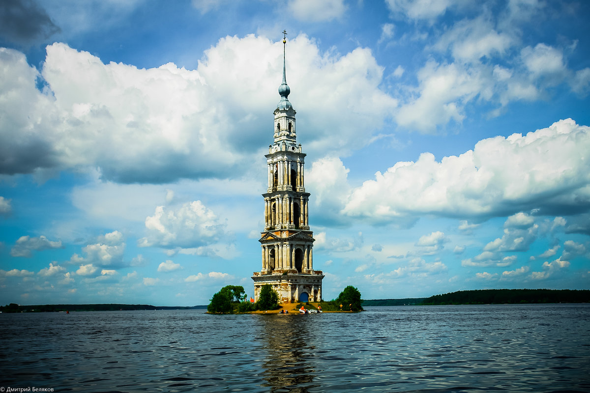 Затопленная колокольня в Калязине - Дима Дима