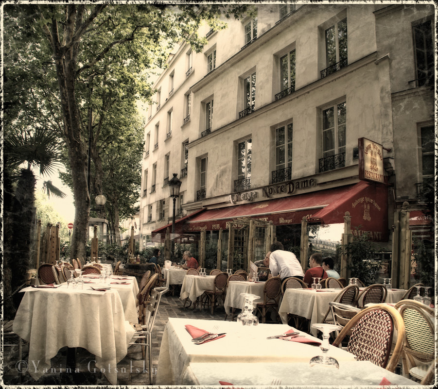 Парижский ресторанчик - Yanina Gotsulsky