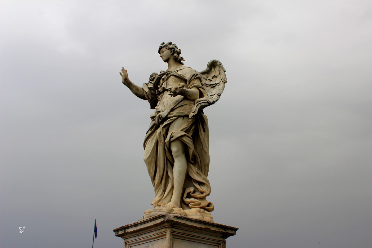Рим, статуи на мосту замка Святого Ангела - Наталья Честных
