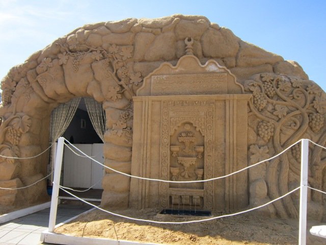 Древнеегипетский храм из песка - Дмитрий Никитин