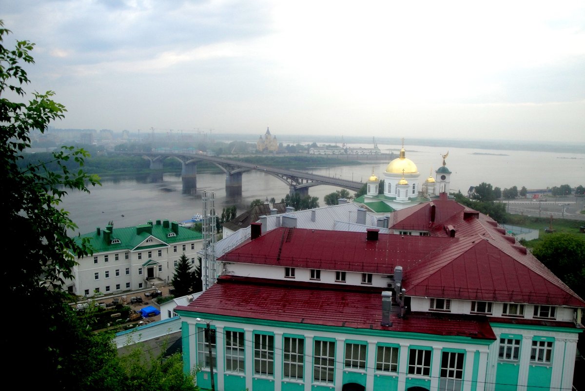 Вид на Нижегородскую семинарию - Лебедев Виктор 