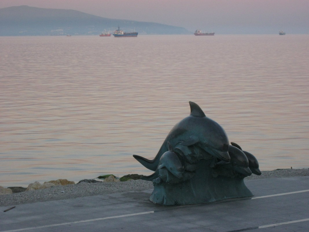 Дельфинчики на набережной Новороссийска - Svet Lana 