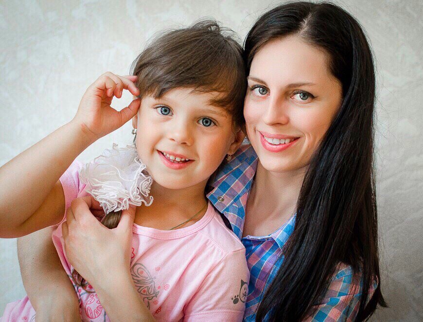 Мама и дочка - Юлия 