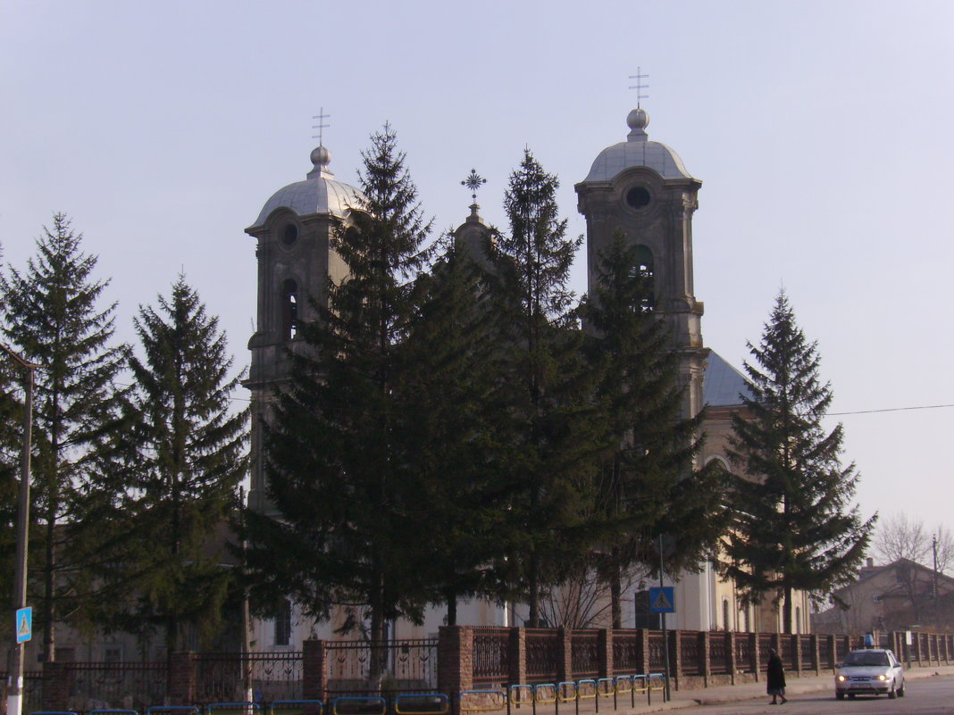 Бывший   римо - католический  храм  в  Городенке - Андрей  Васильевич Коляскин