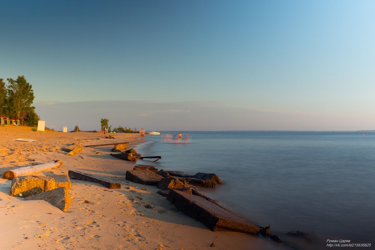 Карта побережья горьковского моря