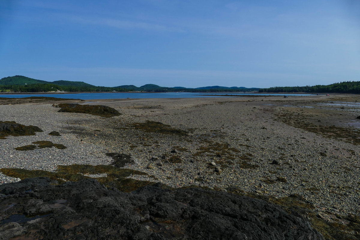 На остров по дну океана во время отлива! Залив Fundy (New Brunswiсk, Canada). - Юрий Поляков