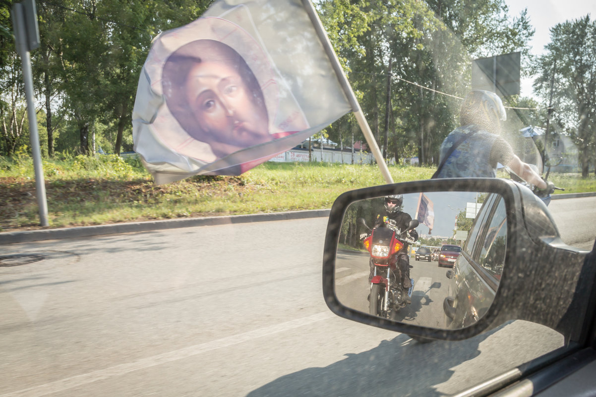 Крестный ход на мотоциклах в Ижевске - Олег Лунин