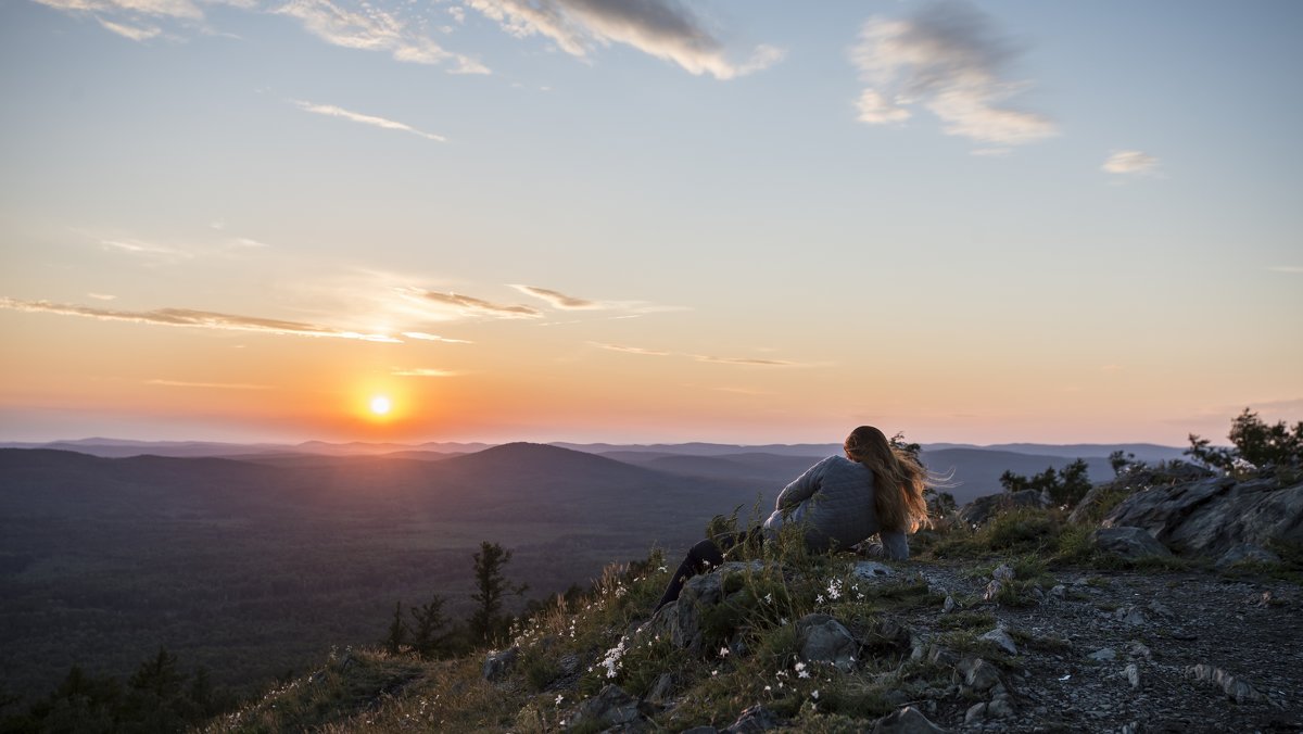 summer evening in the mountains - Dmitry Ozersky