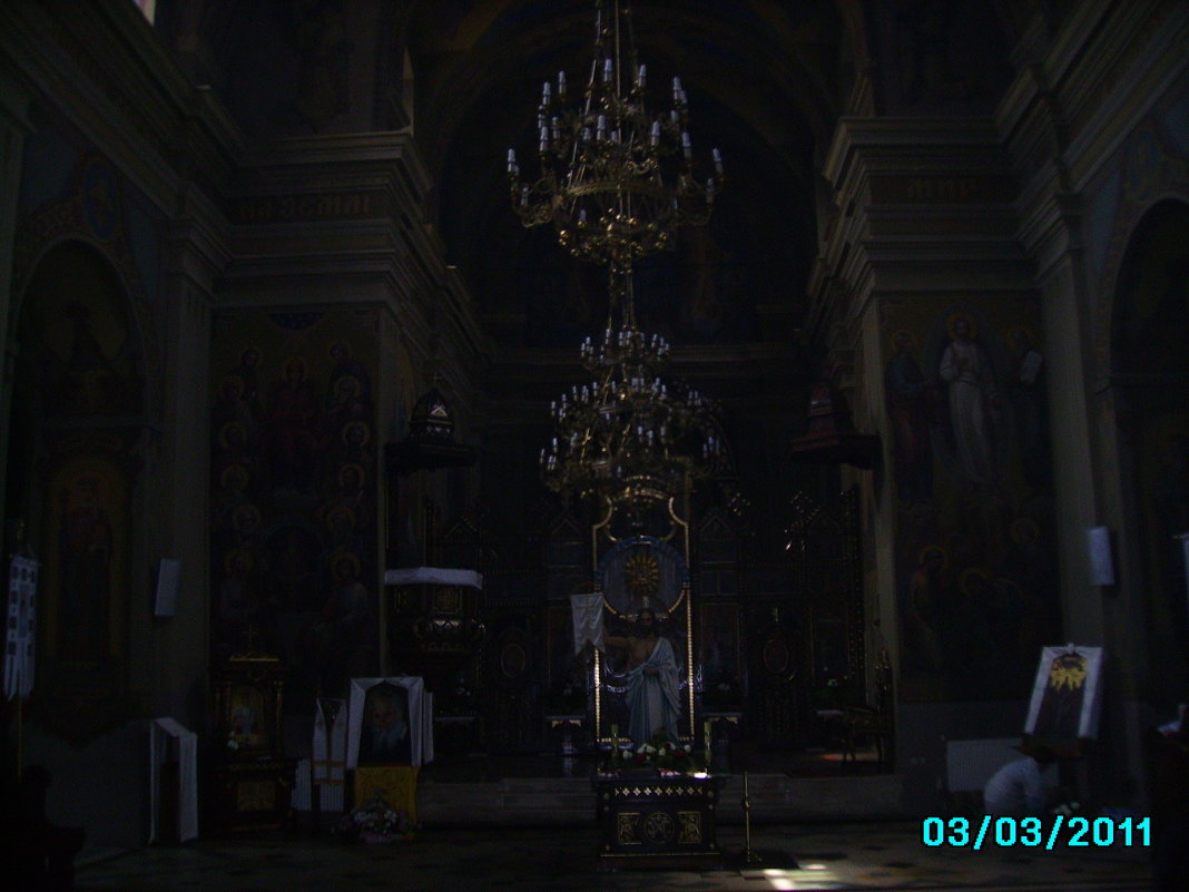 В  кафедральном  соборе   Дрогобыча - Андрей  Васильевич Коляскин
