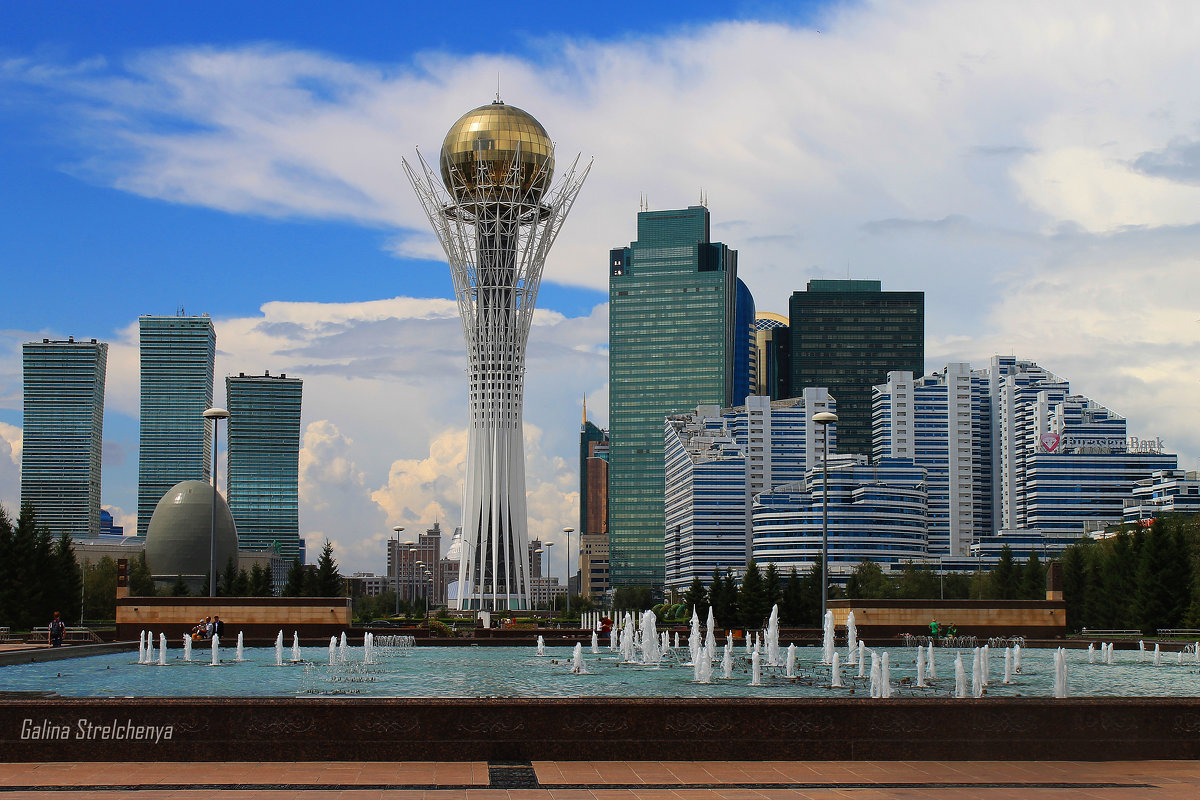 Астана-фантастический,космический,современный город - Галина Стрельченя