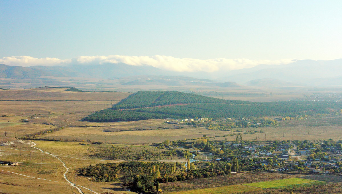 Крым. Вид с горы Ак-Кая - Валерий Басыров