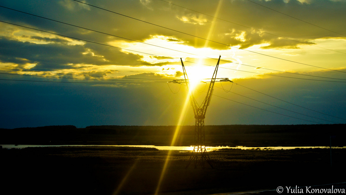 Kuibyshev reservoir. - Yulia Konovalova